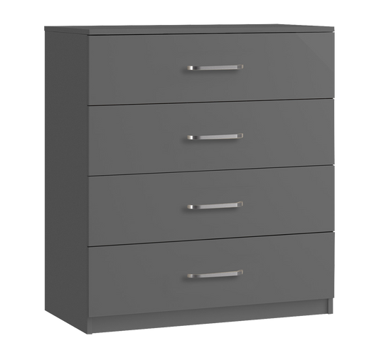 Kent Grey 4 Drawer Chest
