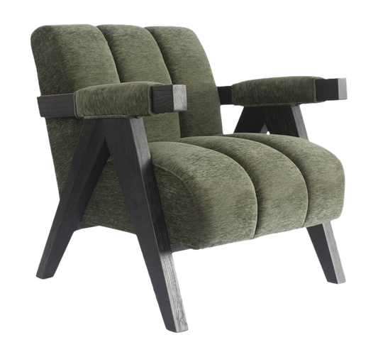 Knightsbridge Green Armchair