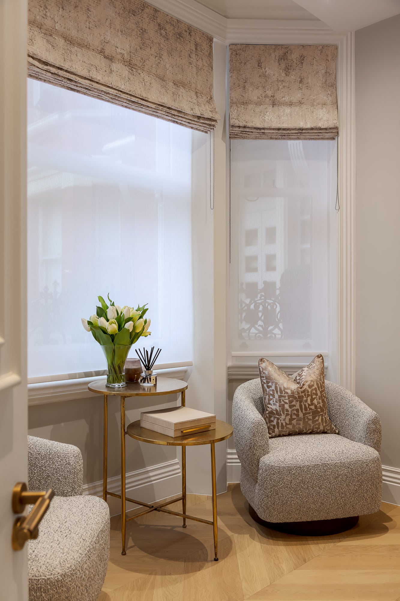 Parker Swivel Armchair