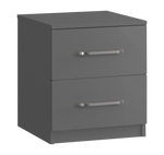 Kent Grey Bedside Table