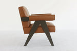 Fauteuil en cuir Jacob 