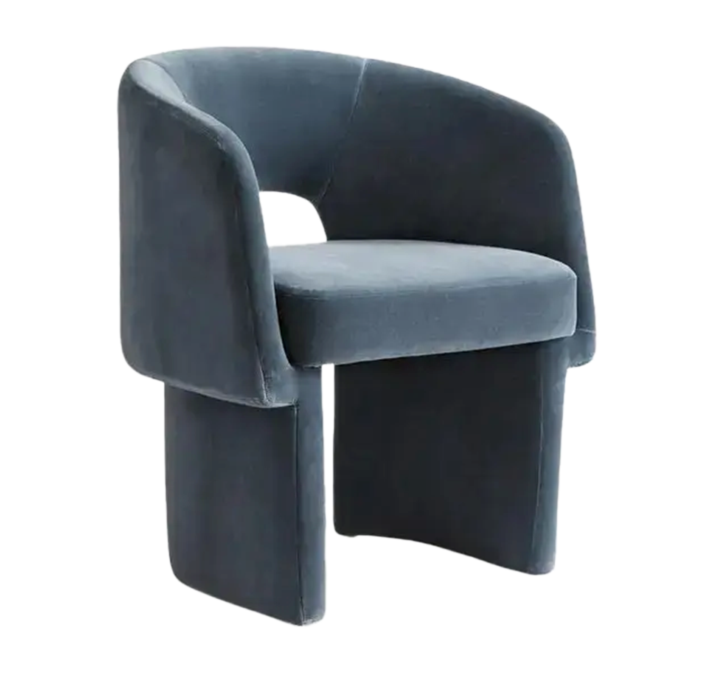 Chaise bleue Soho 