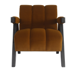 Knightsbridge Burnt Orange Armchair