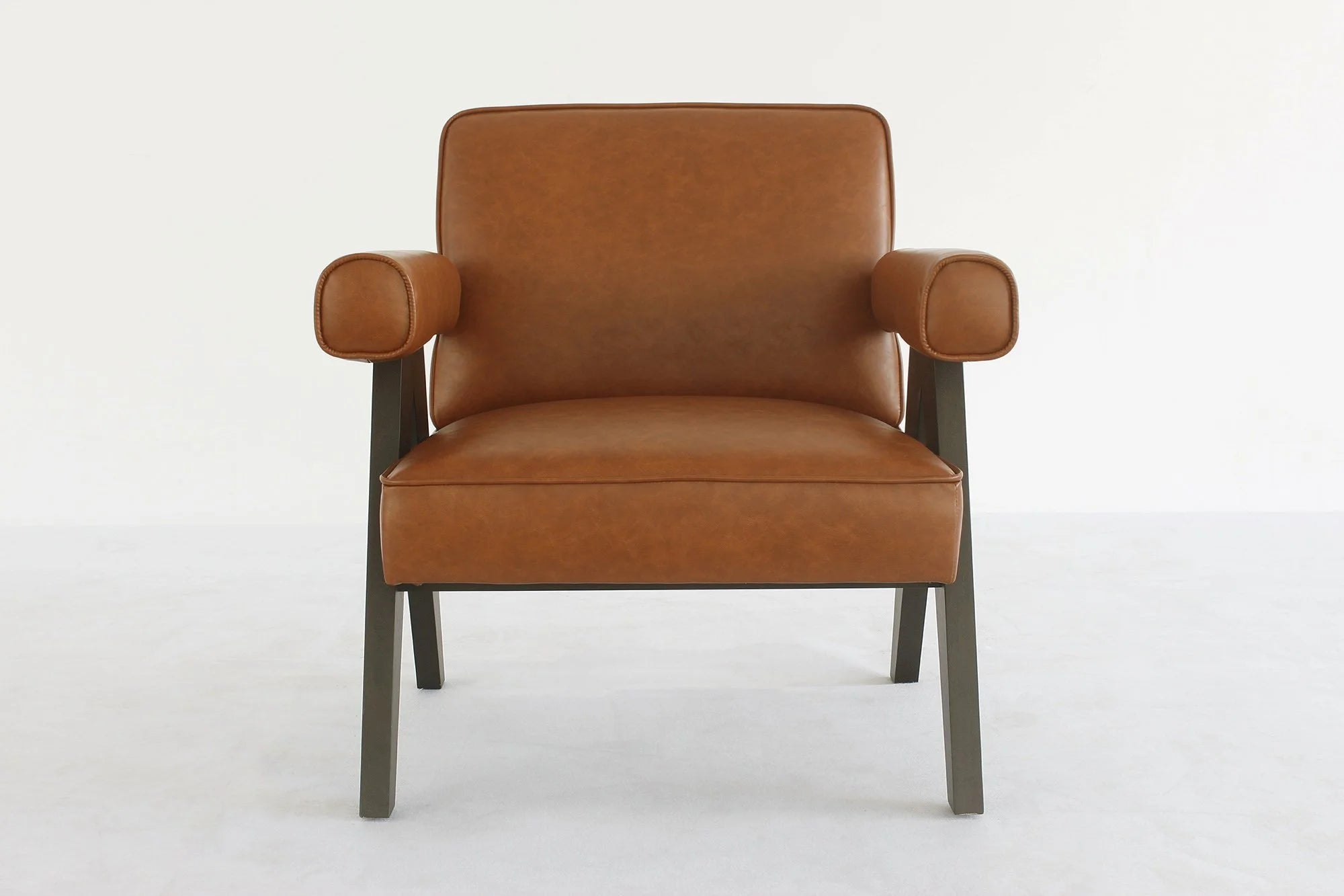 Fauteuil en cuir Jacob 