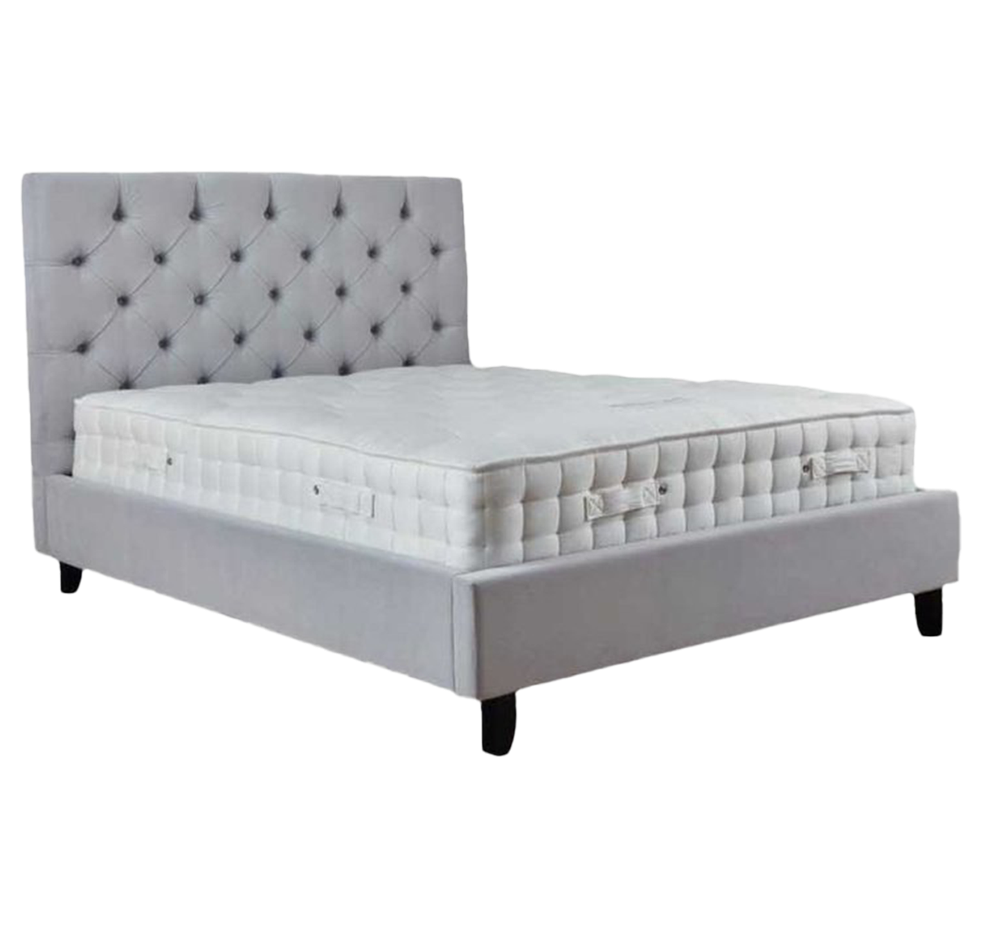 Mayfair Light Grey Bed