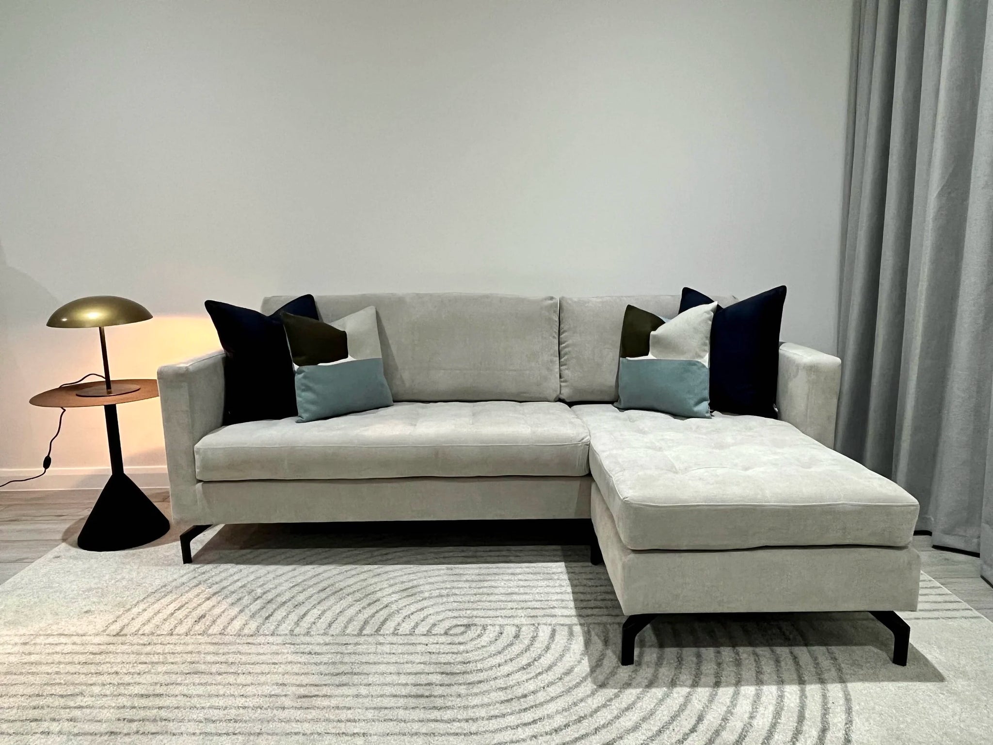 Blue & Grey Cushion Set