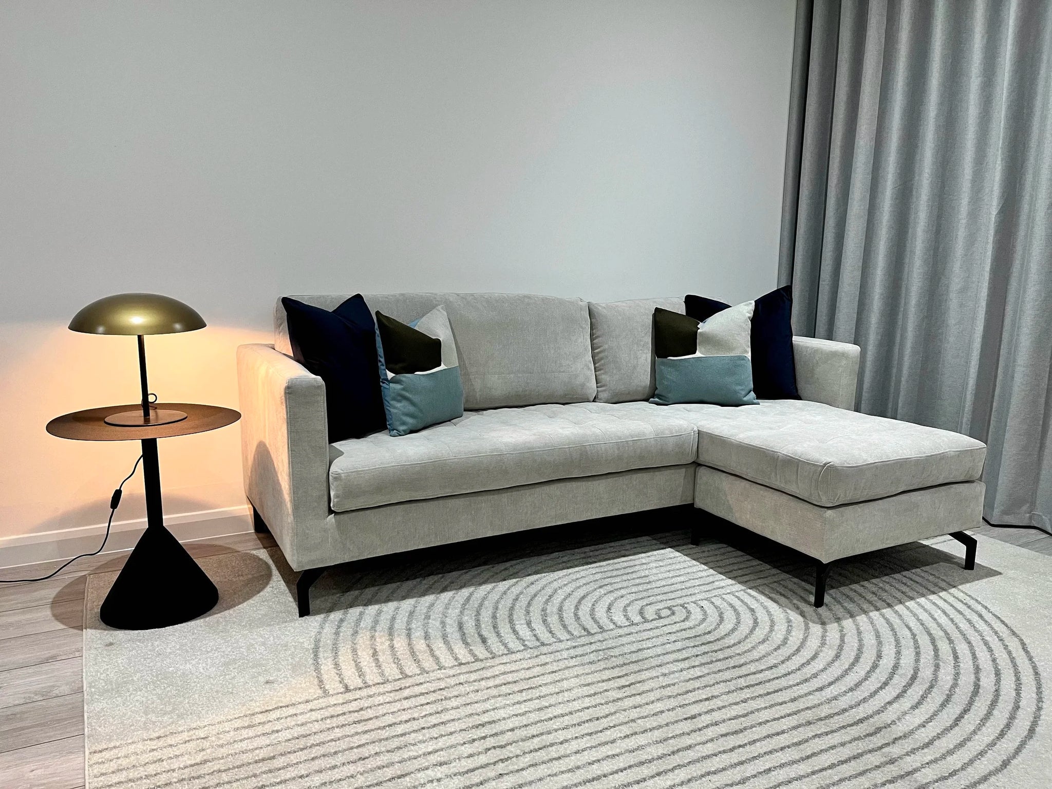 Blue & Grey Cushion Set