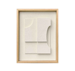 Dunes Petit cadre 3D Relief Art