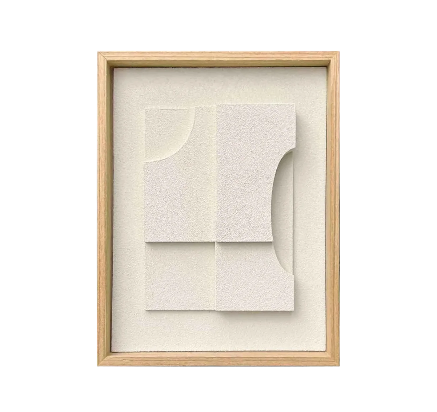 Dunes Petit cadre 3D Relief Art