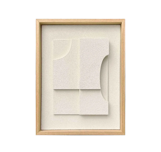 Dunes Petit cadre 3D Relief Art