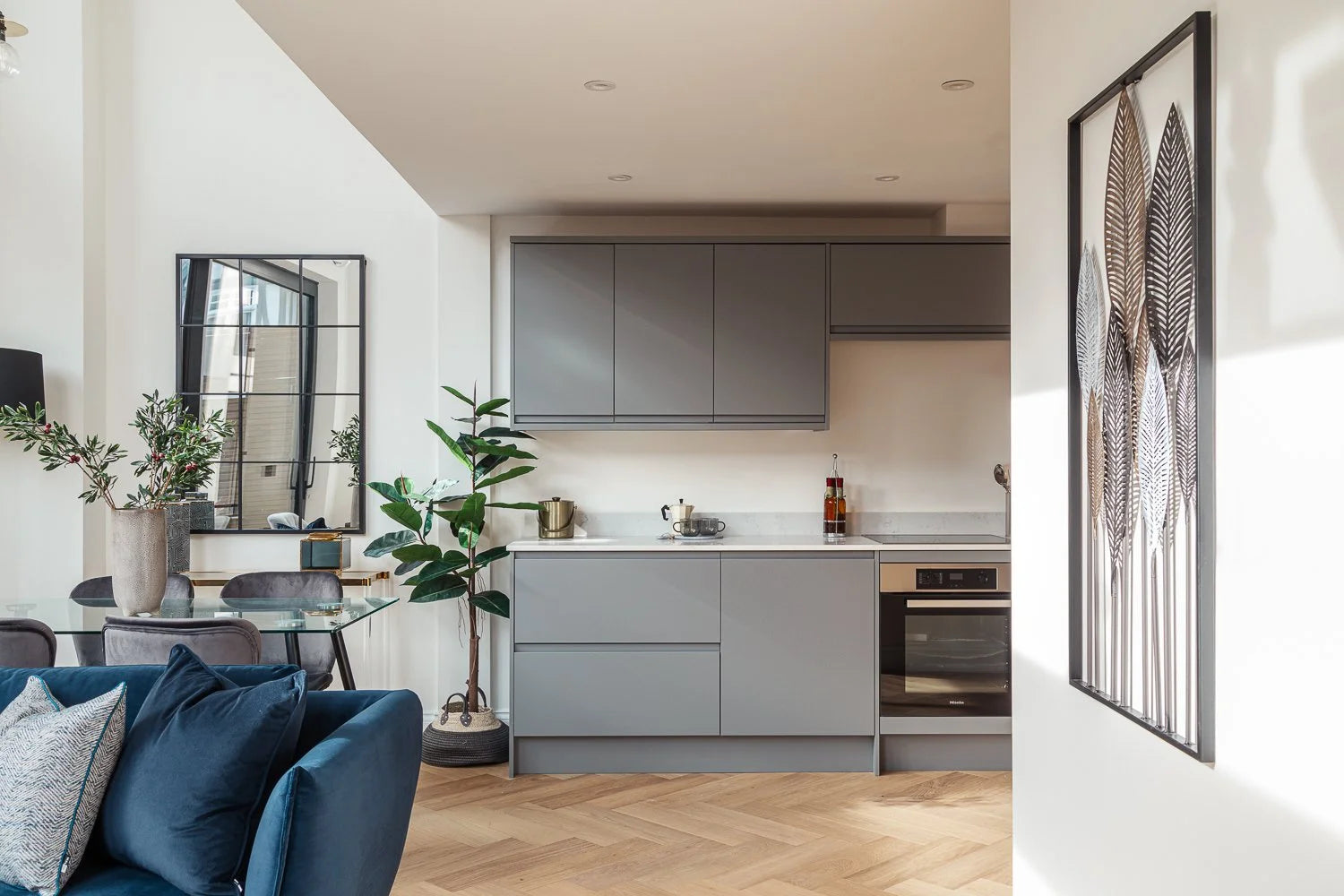 Industrial Window Mirror