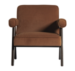 Fauteuil en cuir Jacob 