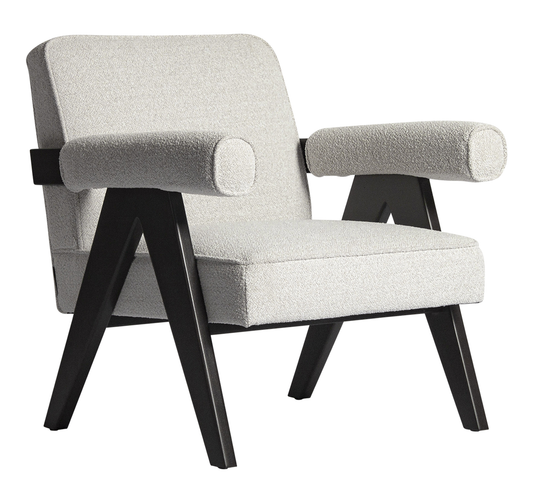 Fauteuil en cuir Jacob 