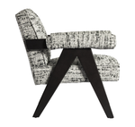 Fauteuil en cuir Jacob 