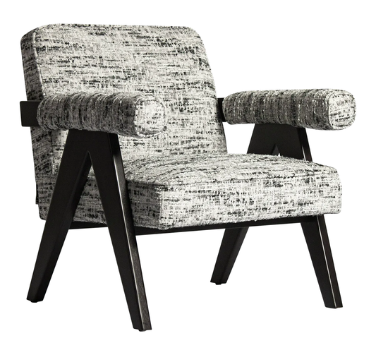 Fauteuil en cuir Jacob 