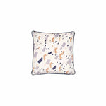 Cream & Blue Cushion & Bedspread Pack