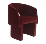 Soho Burgundy Chair