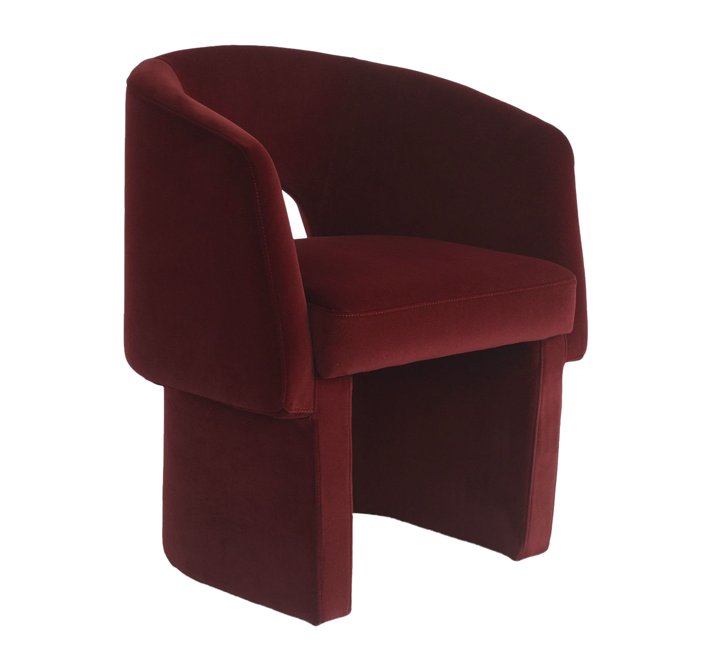 Soho Burgundy Chair