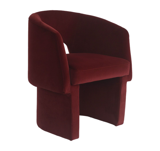Soho Burgundy Chair
