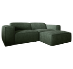 Birmingham 3 Seater Plus Chaise Green